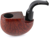 Handmade Tobacco Smoking Pipe - Model No. 172 U.S. Pocket - Mediterranean Briar Wood