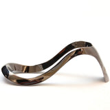 Mr. Brog Metal Lady Shoe Style Tobacco Pipe Stand in Gift Box - Gold