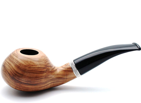 Mr. Brog Handmade Smoking Tobacco Pipe - Model No. 148 Louche Natural - Briar Wood Mr. Brog Handmade Smoking Tobacco Pipe - Model No. 148 Louche Natural - Briar Wood