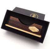 Luxurious Cigar Stand - African Wenge Wood & Copper - Solid One Piece Design