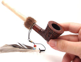 Lakota Mediterranean Briar Wood Indian Peace Pipe