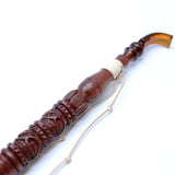 19 Inch Long Orient Italian Briar Wood Tobacco Pipe