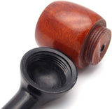 No. 75 Captain Mediterranean Briar Wood Tobacco Pipe