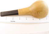 No. 308 Mandolin Ash Wood Tobacco Pipe