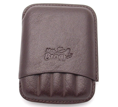 Corona Full Grade Buffalo Hide Leather Cigar Holder Corona Full Grade Buffalo Hide Leather Cigar Holder