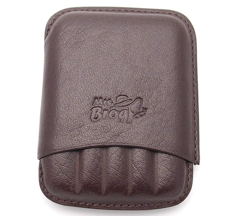 Corona Full Grade Buffalo Hide Leather Cigar Holder