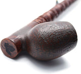 19 Inch Long Orient Italian Briar Wood Tobacco Pipe