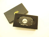 Stainless Steel Cigar Cutter - Ergonamic Hand Design
