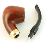 No. 22 Bent Stecker Full Bent Tobacco Pipe