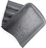 La Habanos Leather Cigar Case for 3 - Authentic Full Grade Buffalo Hide Leather