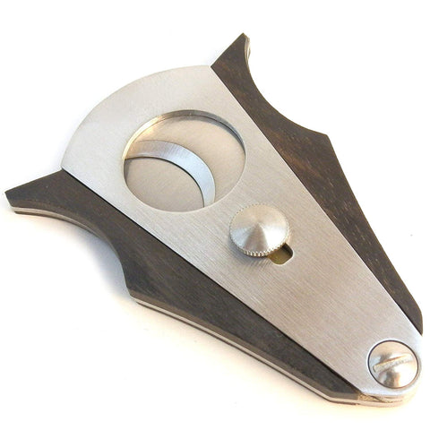 Mrs. Brog Cigar Cutter - Wood and Stainless Steel - Cut and Lock system Mrs. Brog Cigar Cutter - Wood and Stainless Steel - Cut and Lock system
