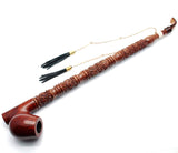 19 Inch Long Orient Italian Briar Wood Tobacco Pipe