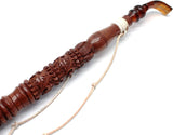 19 Inch Long Orient Italian Briar Wood Tobacco Pipe