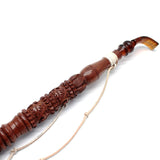 19 Inch Long Orient Italian Briar Wood Tobacco Pipe