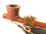 Lakota Indian Spirit Peace Pear Wood Tobacco Pipe