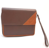 Sheep Napa Leather Tobacco Pipe Pouch Combo - Four Pipes and Tobacco Pouch & Tool Pockets