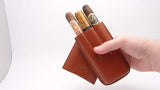 Popup Leather Cigarette Case - Authentic Full Grade Buffalo Hide Leather
