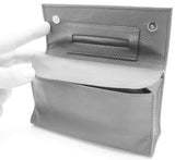 Soft Leather Tobacco Pouches - Authentic Full Grade Leather - Black