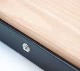 Mrs. Brog Travel Cigar Humidor Box Great Carry Along - Authentic Full Grade Buffalo Hide Leather - Black