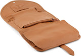 Mr. Brog Elegant Full Grain Leather Tobacco Pipe Pouch Wrap - Tan