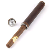 Cow Oil Distress Leather Cigar Humidor