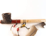 Lakota Mediterranean Briar Wood Indian Peace Pipe