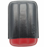 Full Grade Buffalo Hide Creased Leather Cigar Case