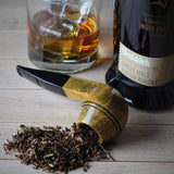 Handmade Tobacco Smoking Pipe - Model No. 171 Royal - Mediterranean Briar Wood