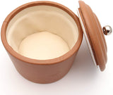 Full Grade Cow Leather Pipe Tobacco Jar