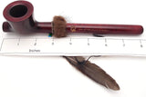 Lakota Indian Peace Pear Wood Tobacco Pipe