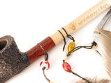 Lakota Mediterranean Briar Wood Indian Peace Pipe