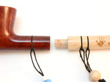 Lakota Mediterranean Briar Wood Indian Peace Pipe