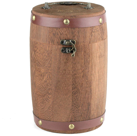 Mrs. Brog Wooden Barrel Cigar and Pipe Tobacco Humidor Mrs. Brog Wooden Barrel Cigar and Pipe Tobacco Humidor