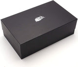 Leather Tobacco Pipe Holder - Authentic Full Grade Buffalo Hide Leather - Black