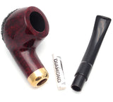 No. 124 Bent Army Mediterranean Briar Wood Tobacco Pipe