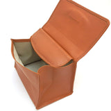 Sheep Napa Leather Tobacco Pouch with Rubber Lining to Preserve Freshness