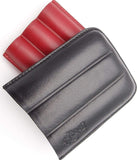 Full Grade Buffalo Hide Creased Leather Cigar Case