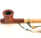 Lakota Mediterranean Briar Wood Indian Peace Pipe