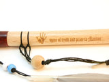 Lakota Mediterranean Briar Wood Indian Peace Pipe
