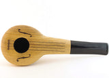 No. 308 Mandolin Ash Wood Tobacco Pipe