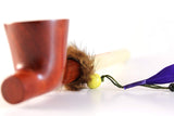 Lakota Indian Peace Pear Wood Tobacco Pipe