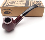 No. 120 Franklin Mediterranean Briar Wood Tobacco Pipe