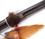 Lakota Indian Peace Pear Wood Tobacco Pipe
