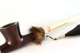 Lakota Indian Peace Pear Wood Tobacco Pipe