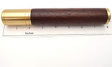 Copper and African Wenge Wood Luxurious Cigar Tube