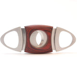Mrs. Brog Guillotine Cigar Cutter - Mahogany Wood & Stainless Steel