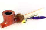 Lakota Indian Peace Pear Wood Tobacco Pipe