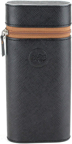 Mrs. Brog Elegant Full Grain Leather Cigar Humidor Compact Travel Case Mrs. Brog Elegant Full Grain Leather Cigar Humidor Compact Travel Case