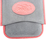 Buffalo Hide Leather Cigar Case for 3 with Soft Matte Finish