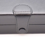 Mrs. Brog Travel Cigar Humidor Box Great Carry Along - Authentic Full Grade Buffalo Hide Leather - Black